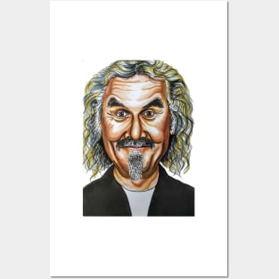 Billy Connolly caricature/illustration Posters and Art